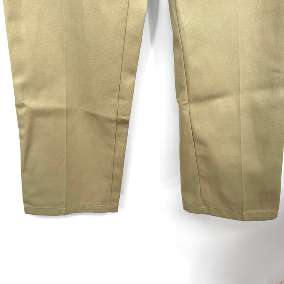 Dickies Mens 874 Original Fit Work Pants 32X34 Khaki Wrinkle Resistant Stain Rel - Picture 4 of 9